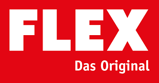 Logo der Marke Flex Das Original mit Link in den Online Shop von BGT Tiles & Tools zu den Produkten