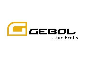 Logo der Marke Gebol mit Link in den Online Shop von BGT Tiles & Tools zu den Produkten